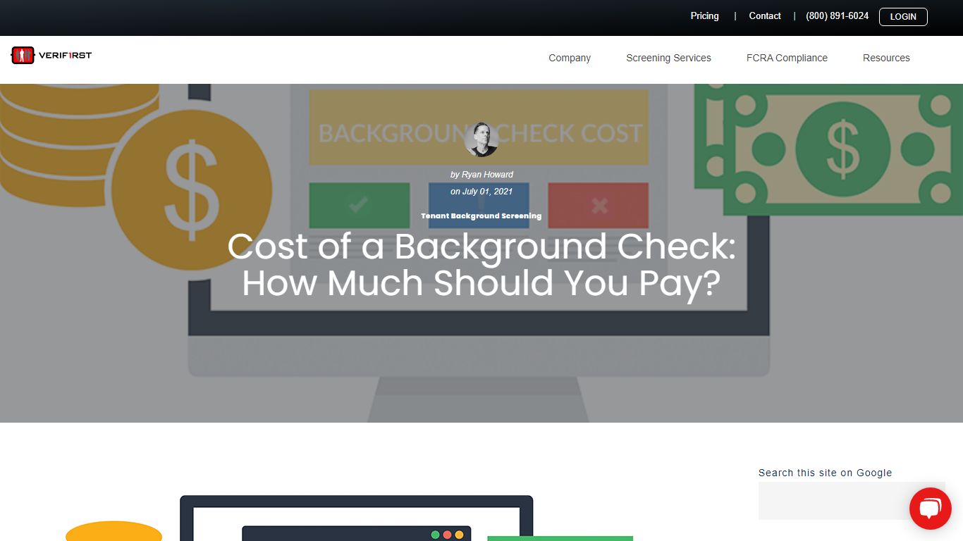 Cost of a Background Check: How Much Should You Pay? - VeriFirst